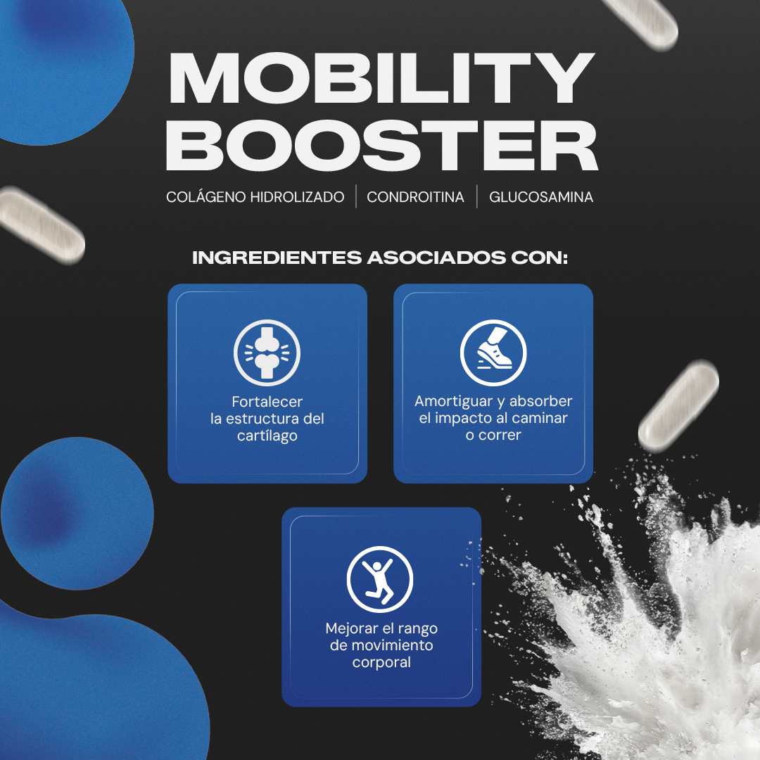 Mobility Booster | Colágeno con Glucosamina, Condroitina y MSM