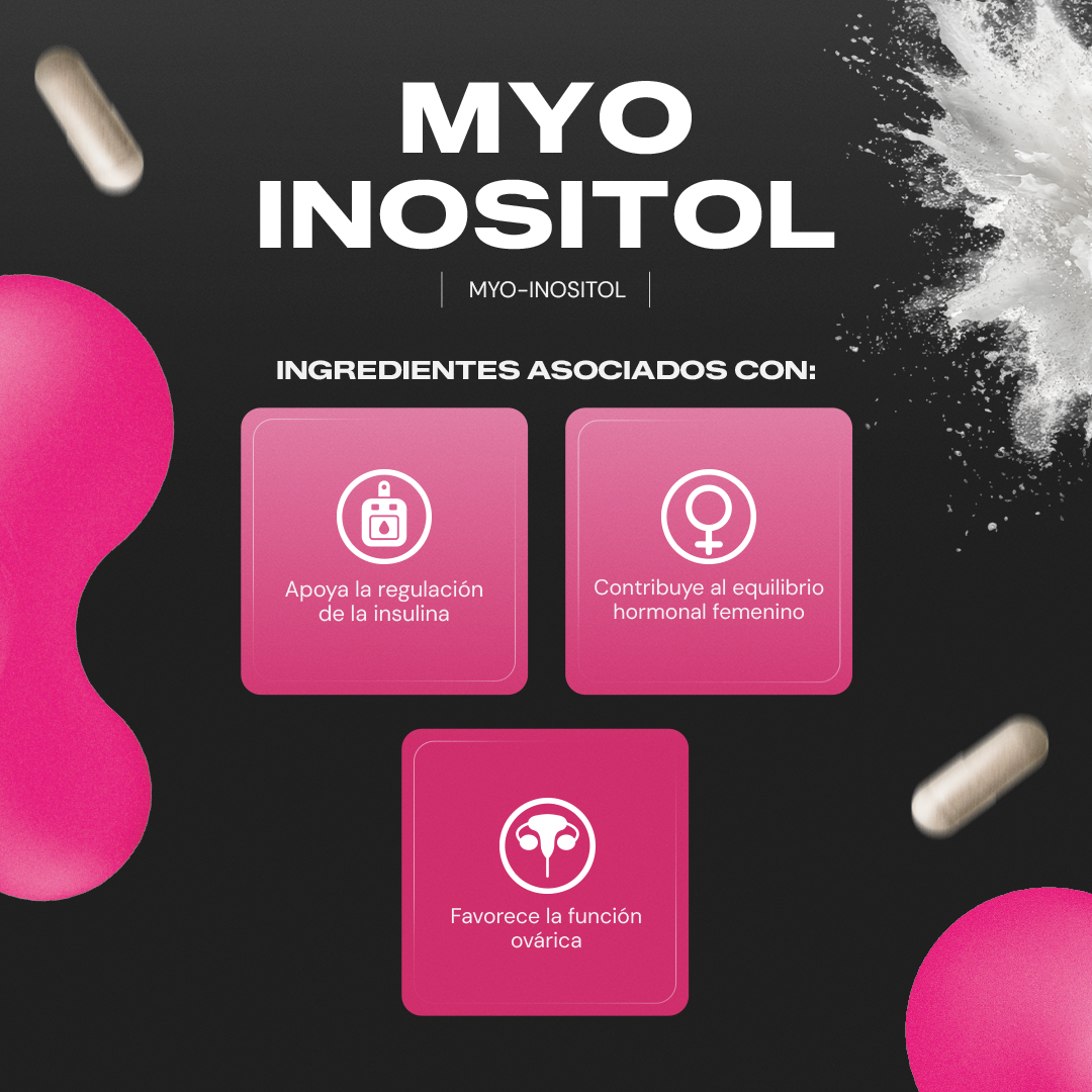 Myo Inositol+ | Myo-Inositol 2000 mg - Equilibrio Hormonal Femenino