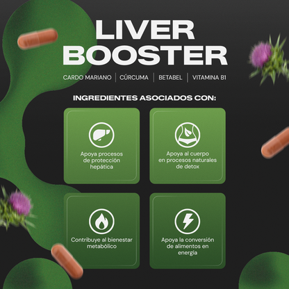 Rutina de bienestar con Liver Booster Vitalbotanics – plantas botánicas naturales