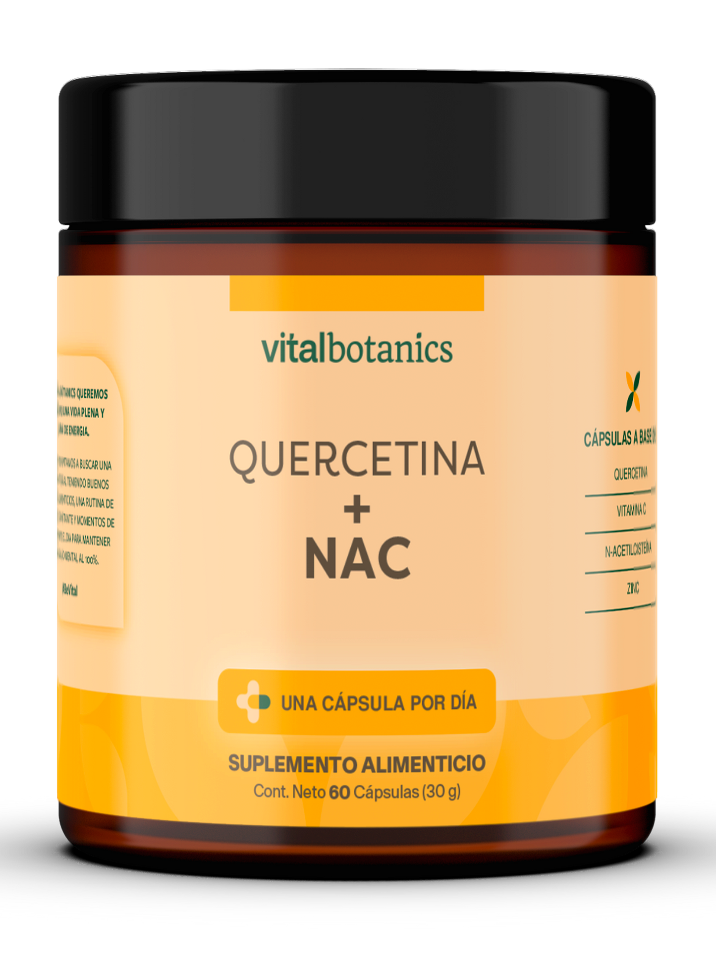 Quercetina + NAC | Quercetina, Zinc, NAC y Vitamina C