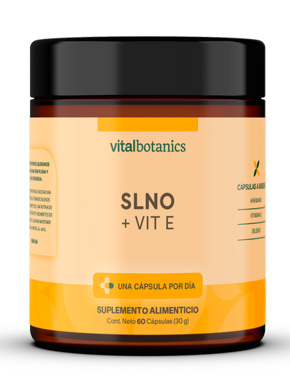SLNO + VIT E | Vitamina E, Selenio y Arándano