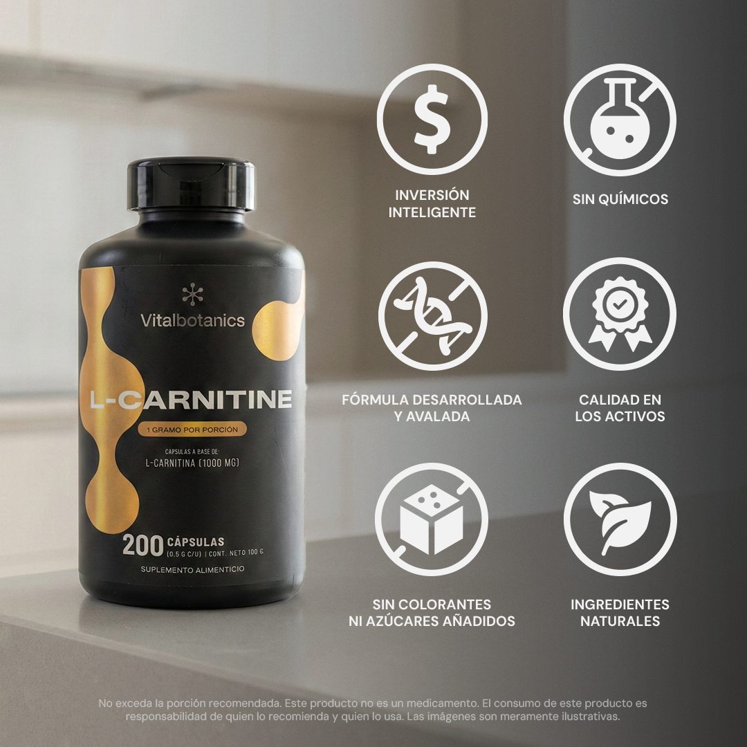 L-Carnitine+ | L-Carnitina pura