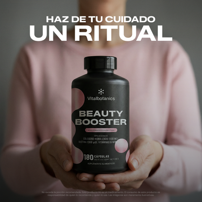 Beauty Booster | Colágeno con Biotina, Vitamina C y Zinc