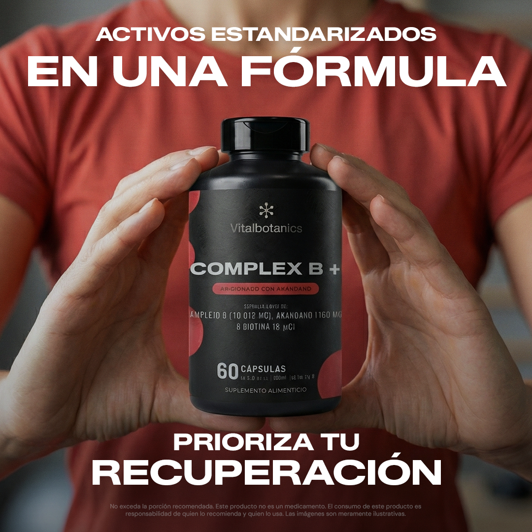 Complex B+ | Complejo B con Biotina y Arándano Azul