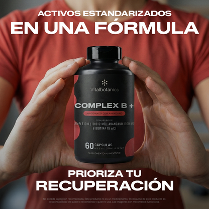 Complex B+ | Complejo B con Biotina y Arándano Azul