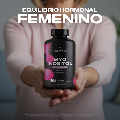 Ingredientes Myo Inositol Vitalbotanics – Myo-Inositol 2000mg de origen natural
