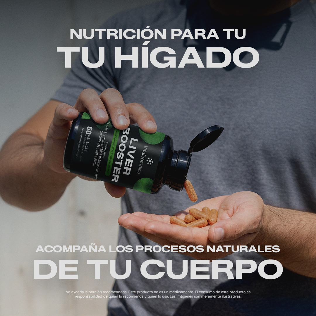 Ingredientes Liver Booster Vitalbotanics – Silybum marianum, Beta vulgaris y Taraxacum