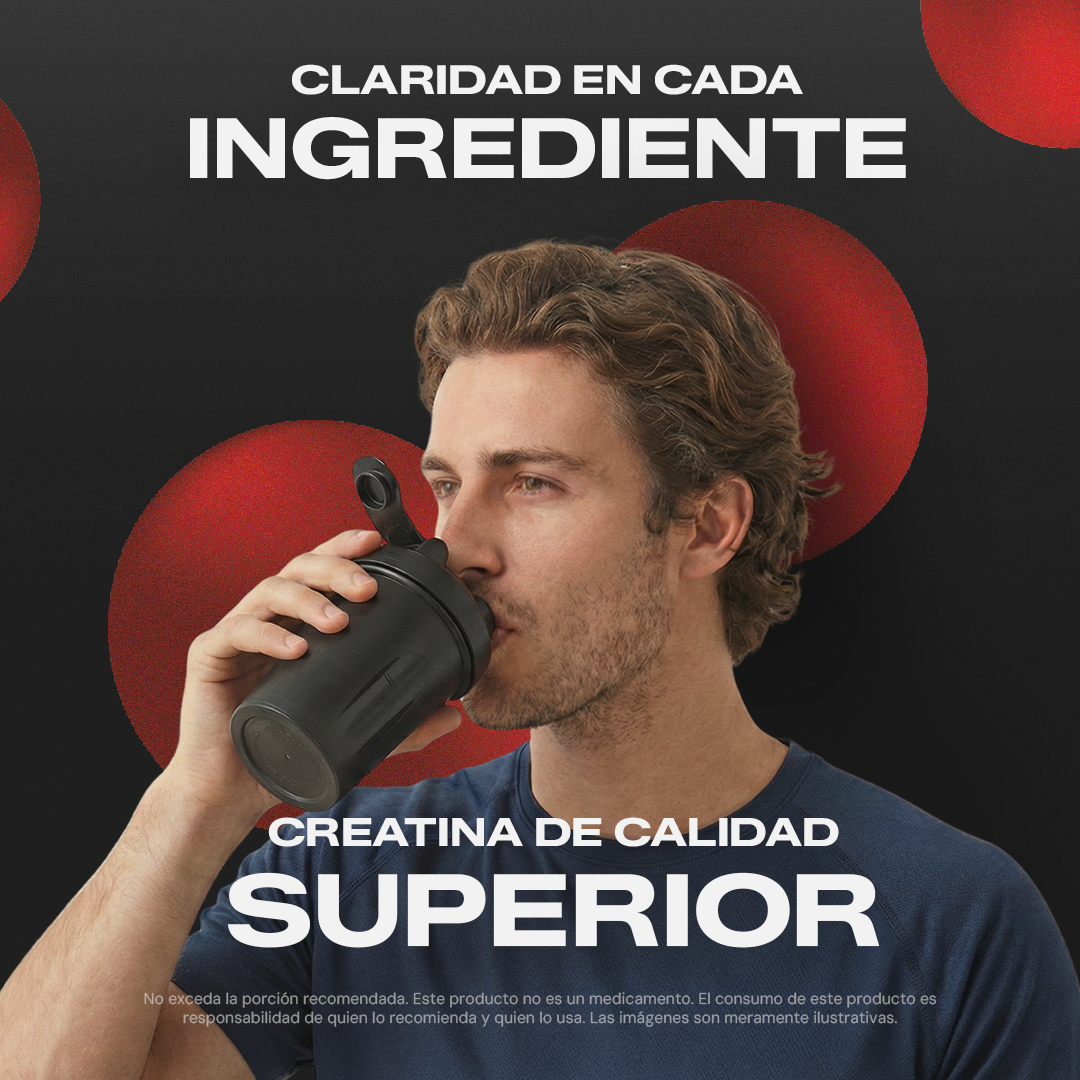 Creatine Pure | Creatina Monohidratada Micronizada en Polvo