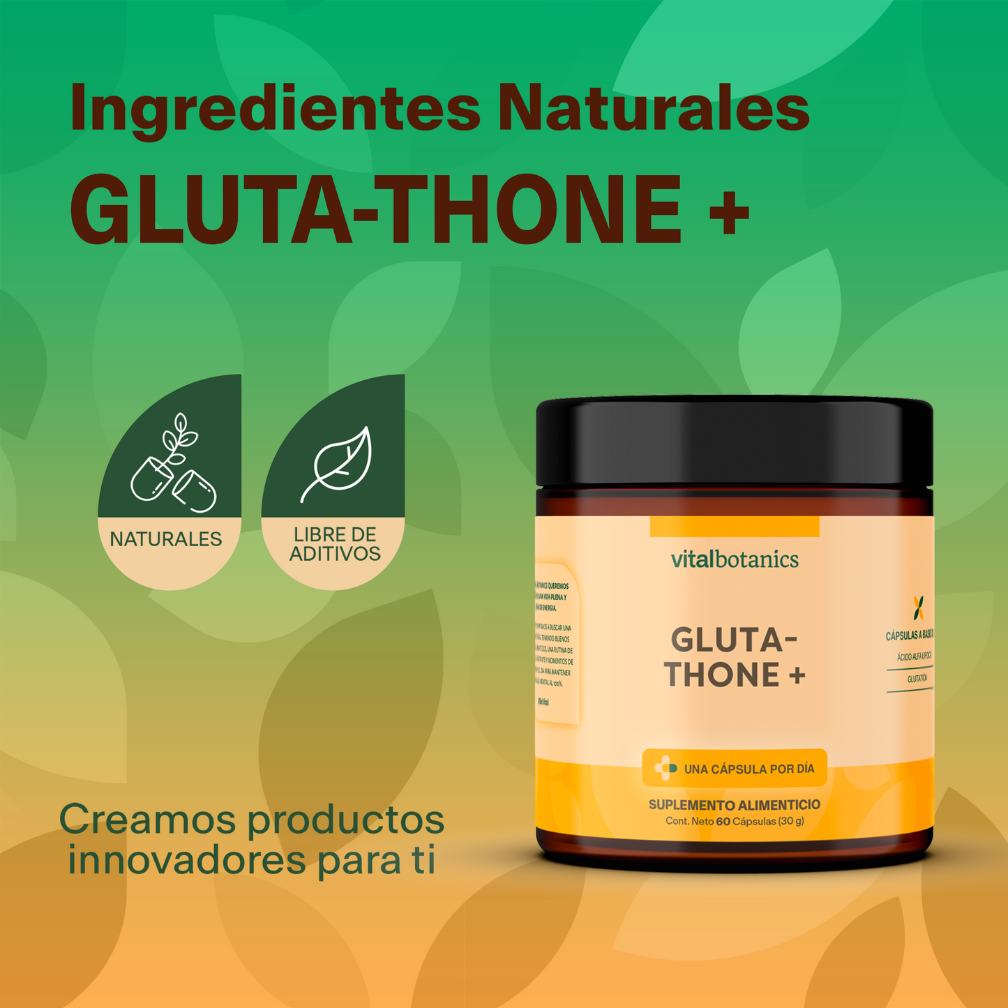 GLUTA-THONE + | Glutation y Cardo Mariano