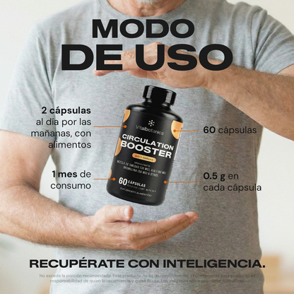 Circulation Booster | Ajo con Omega 3 y Cúrcuma