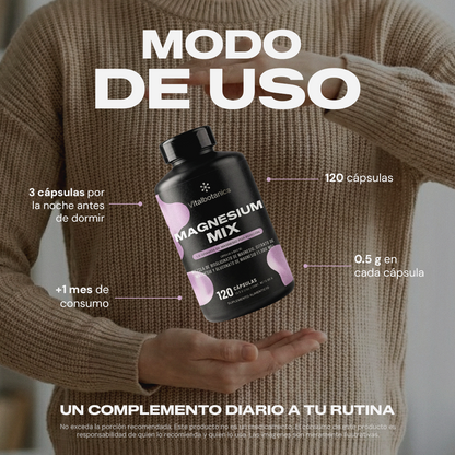 Bundle Magnesium Mix+ Vitalbotanics – combina con otros suplementos y ahorra