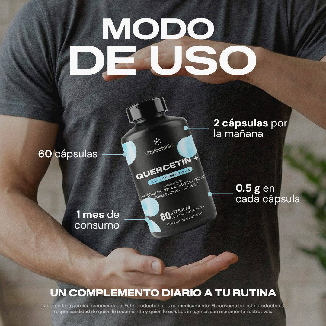 Bundle Quercetin+ Vitalbotanics – combina con otros antioxidantes y ahorra