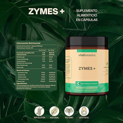ENZIMA DIGESTIVAS | ZYMES +
