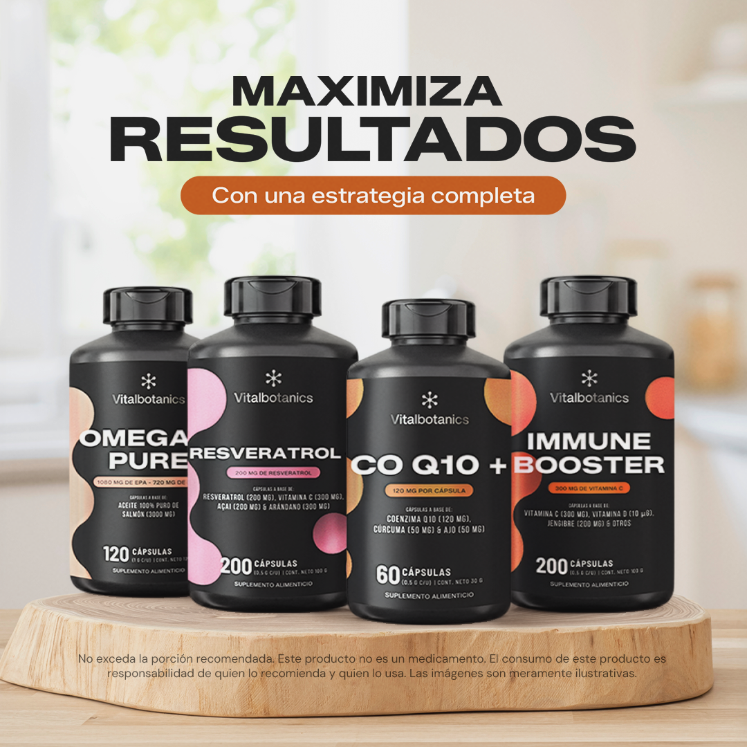 Bundle CoQ10+ Vitalbotanics – combina con otros suplementos y ahorra