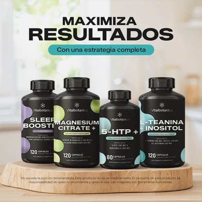 Estilo de vida con 5HTP+ Vitalbotanics – 5-HTP y Manzanilla de origen natural