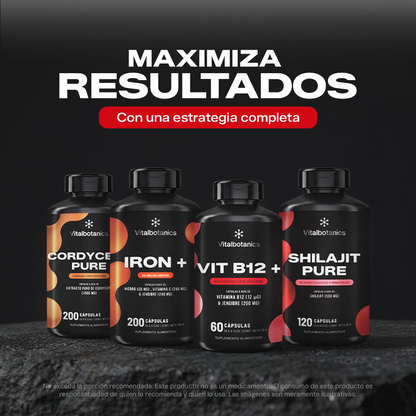 Bundle Vit B12+ Vitalbotanics – combina con otros suplementos y ahorra