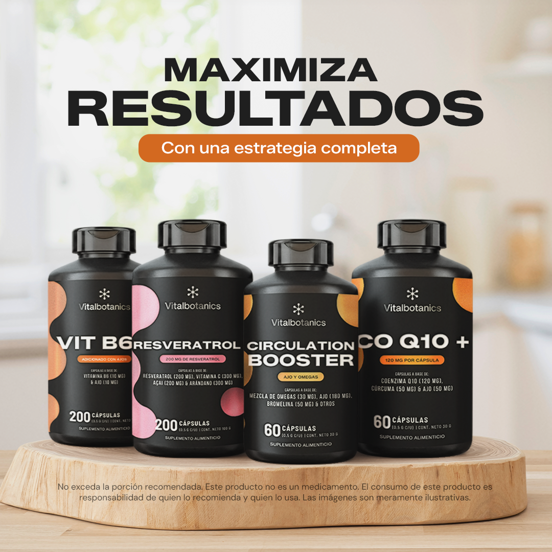 Circulation Booster | Ajo con Omega 3 y Cúrcuma