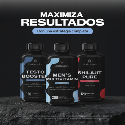 Men's Multivitamin | Creatina, Guaraná, Zinc y Vitaminas B en Cápsulas