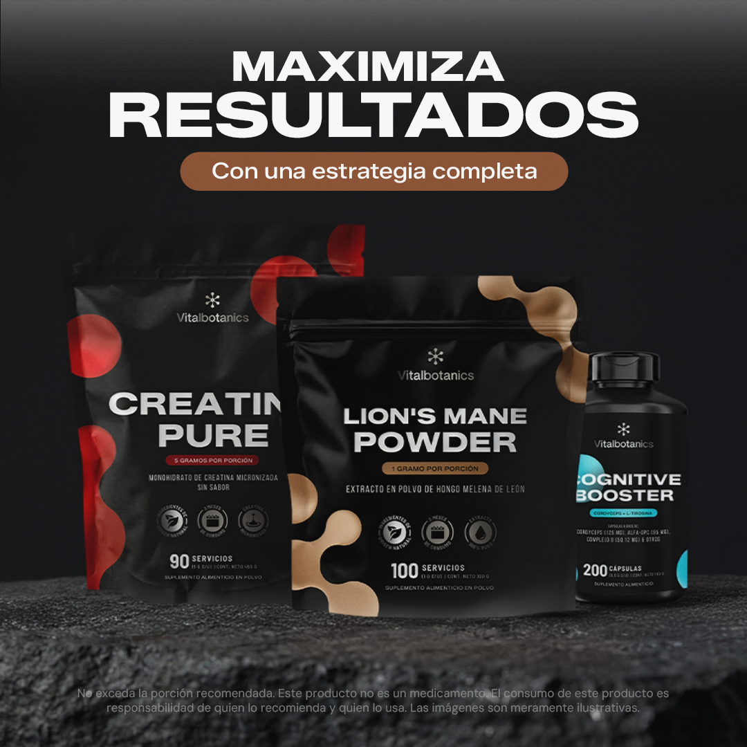 Lion's Mane Powder | Extracto Puro de Melena de León