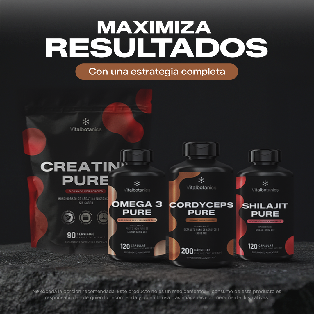 Cordyceps Pure | Extracto de Cordyceps - Energía Celular y Resistencia