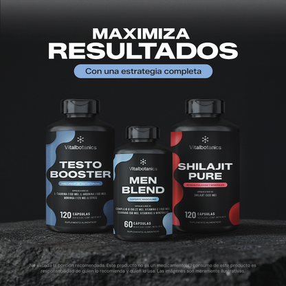 Men Blend | Creatina con BCAA, Zinc y Guaraná - Multivitamínico Hombre