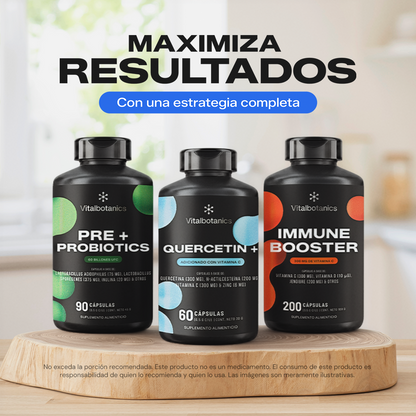 Estilo de vida saludable con Quercetin+ Vitalbotanics – antioxidantes naturales