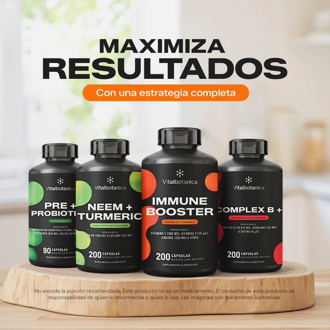 Immune Booster | 200 Cápsulas – Inmunidad diaria reforzada