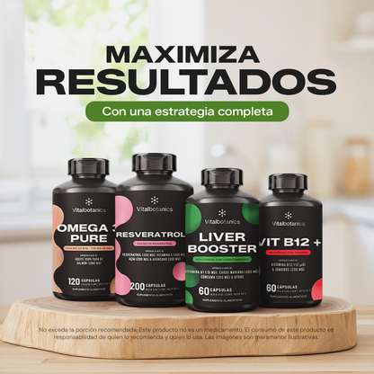 Bundle Liver Booster Vitalbotanics – combina con otros suplementos botánicos y ahorra