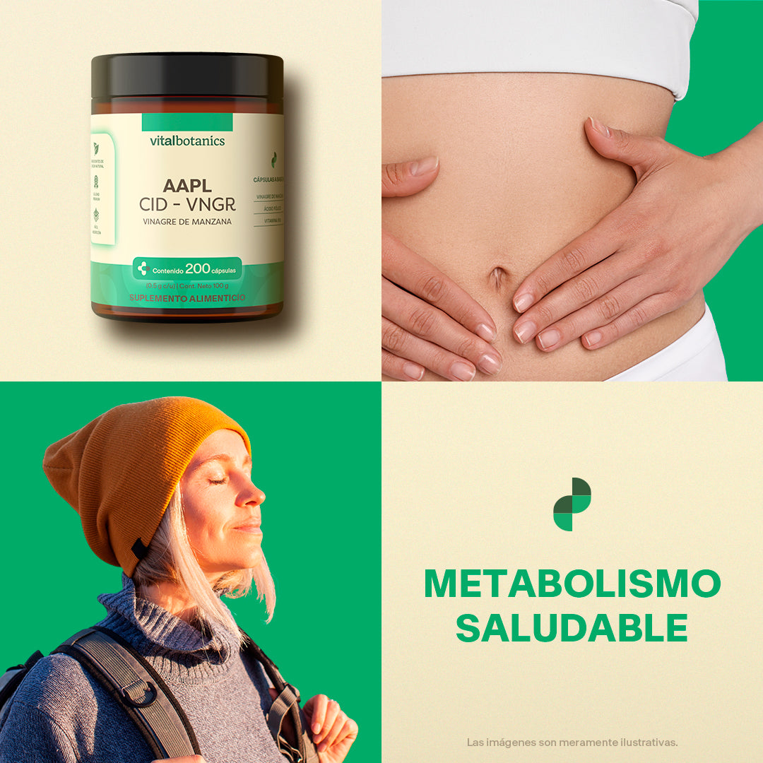 Vinagre de Sidra de Manzana en Cápsulas - VitalBotanics