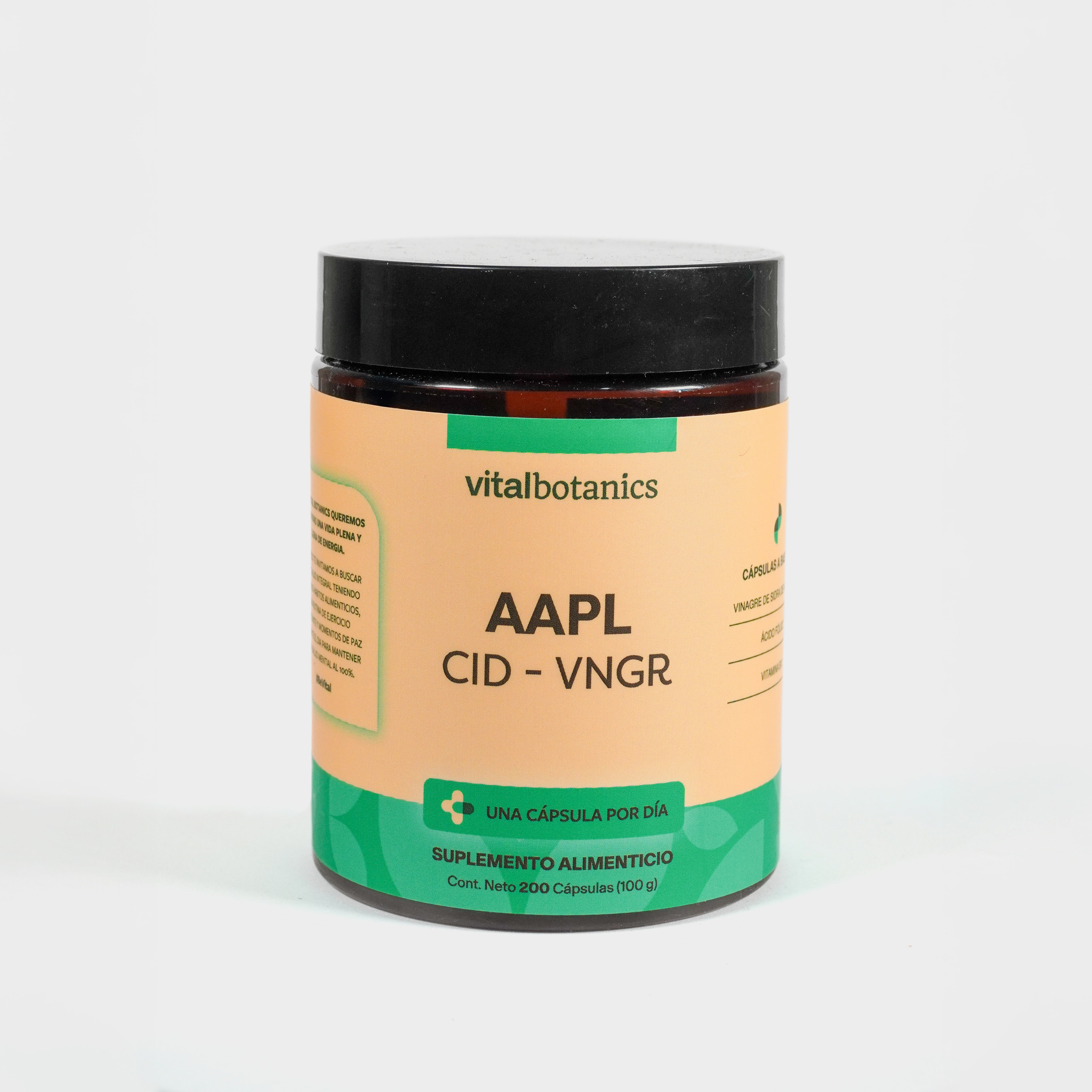 Vinagre de Sidra de Manzana en Cápsulas - VitalBotanics