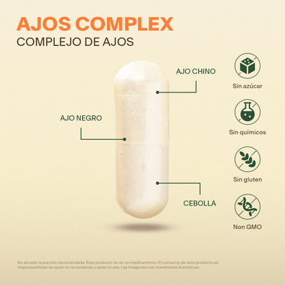 Complejo De Ajos en Cápsulas