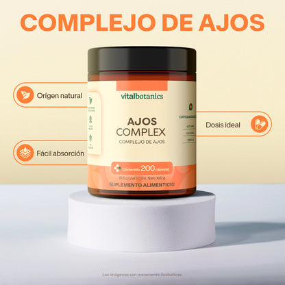 Complejo De Ajos en Cápsulas