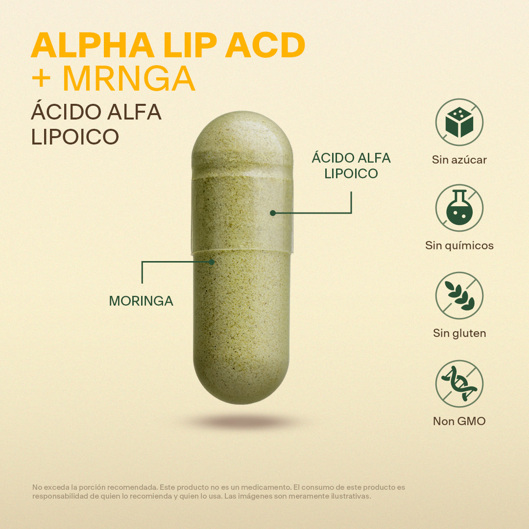 Ácido Alfa Lipoico en Cápsulas