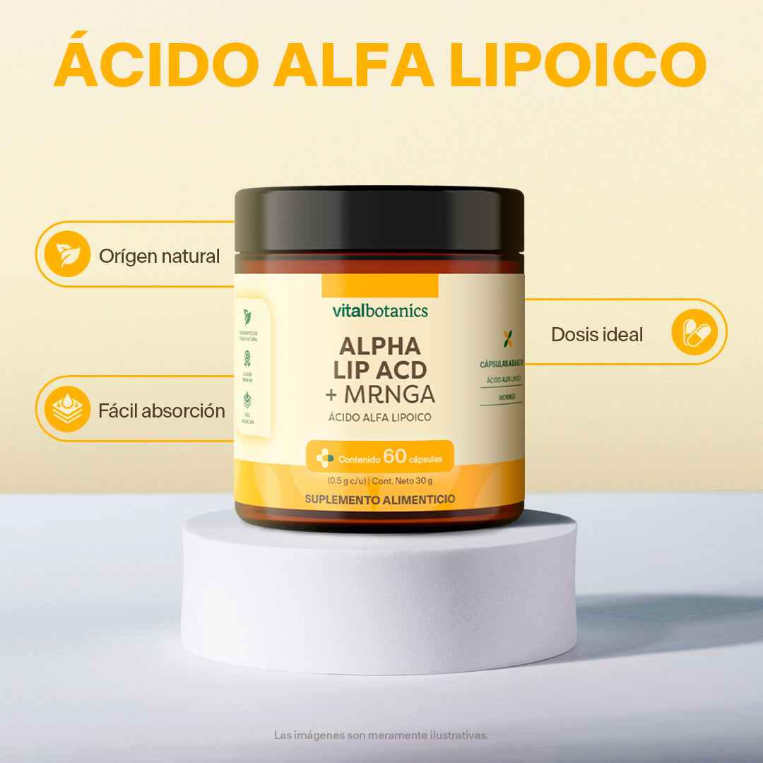 Ácido Alfa Lipoico en Cápsulas