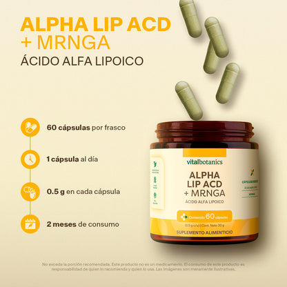 Ácido Alfa Lipoico en Cápsulas