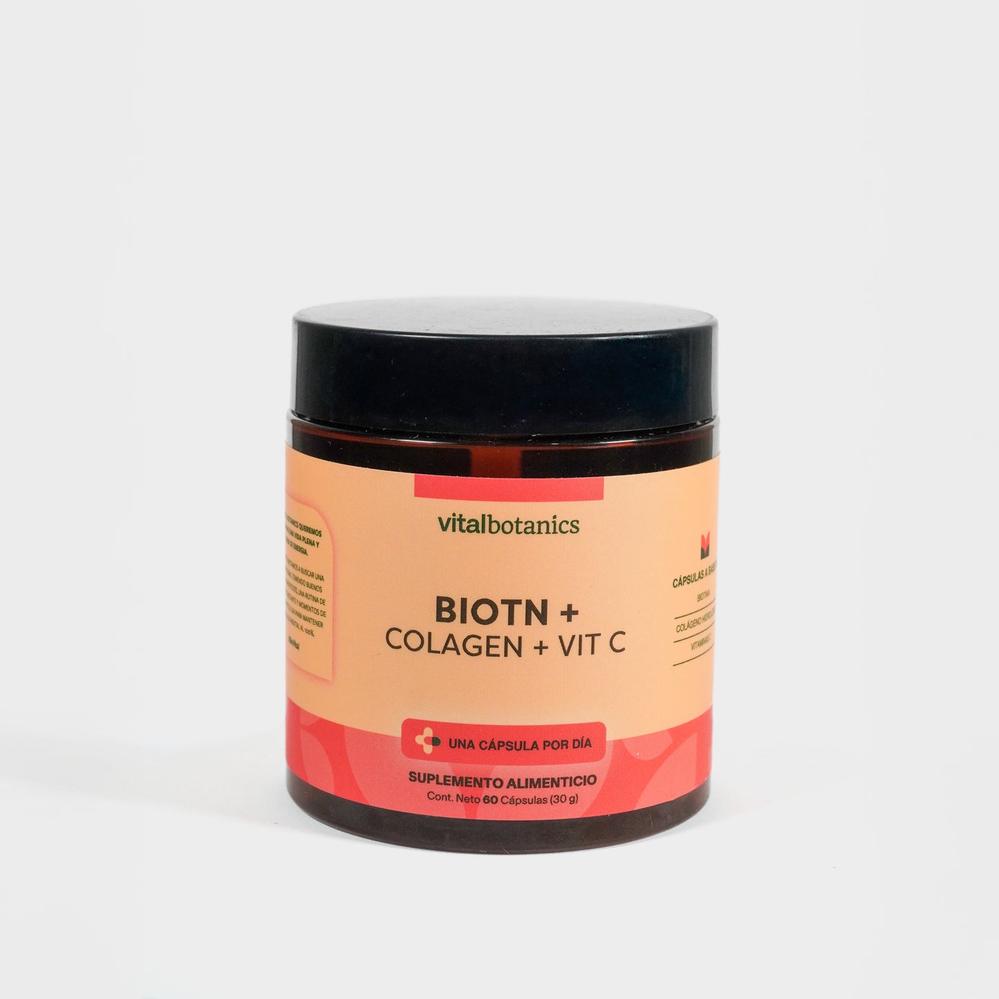 Biotina, Colágeno, Vitamina C en Cápsulas