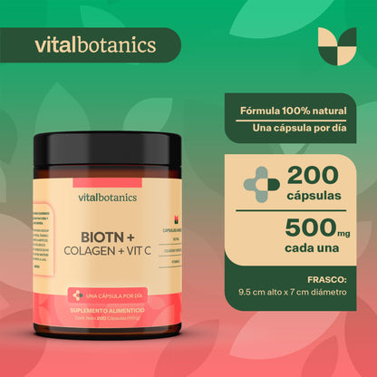 Biotina + Colageno + Vitamina C