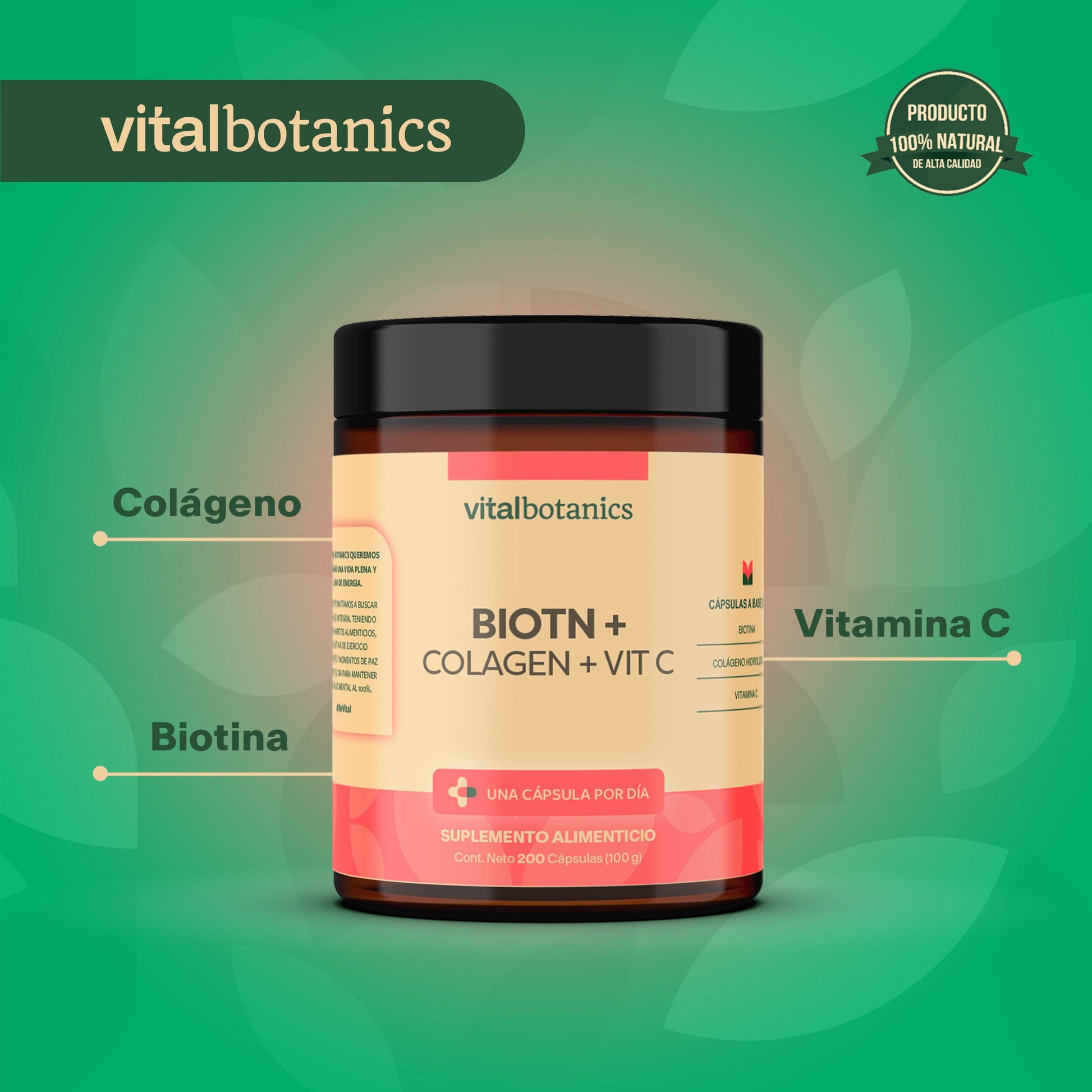 Biotina + Colageno + Vitamina C
