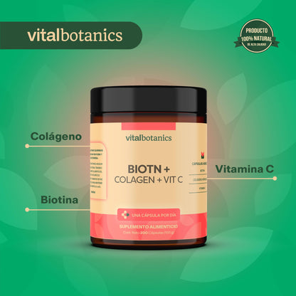 Biotina + Colageno + Vitamina C