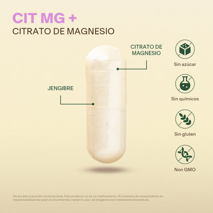 Citrato De Magnesio en Cápsulas