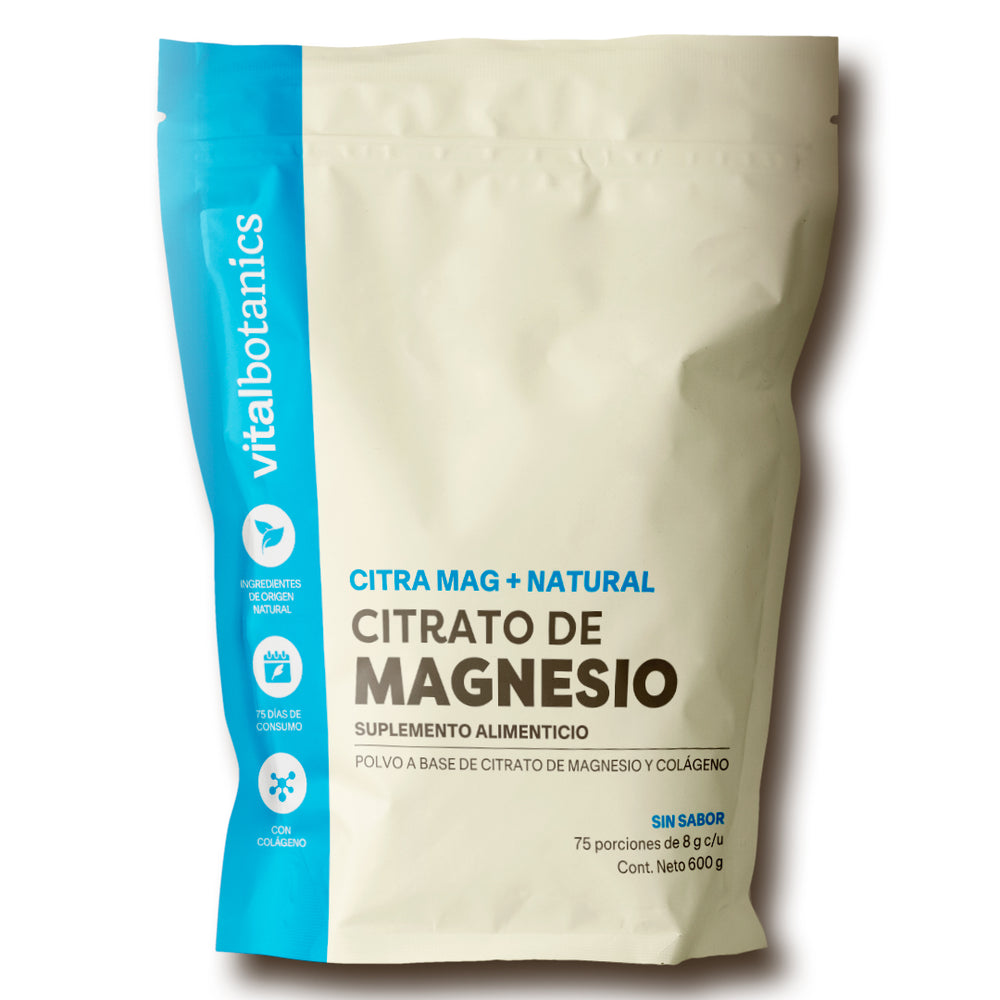Citrato De Magnesio en Polvo Sabor Natural