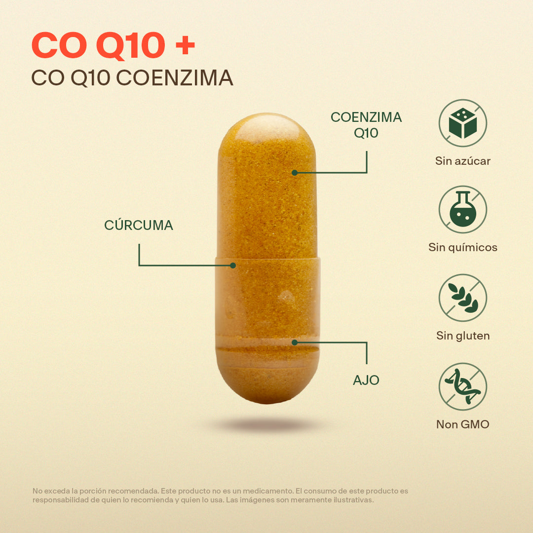 Coenzima Q10 en Cápsulas