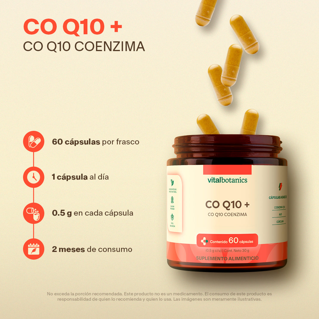Coenzima Q10 en Cápsulas