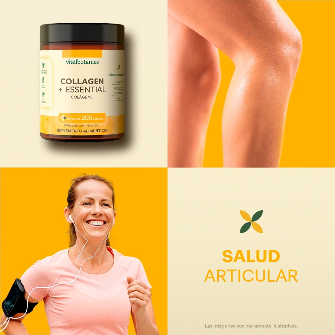Modo de uso Colágeno Hidrolizado, Glucosamina y Condroitina Vitalbotanics – dosis recomendada