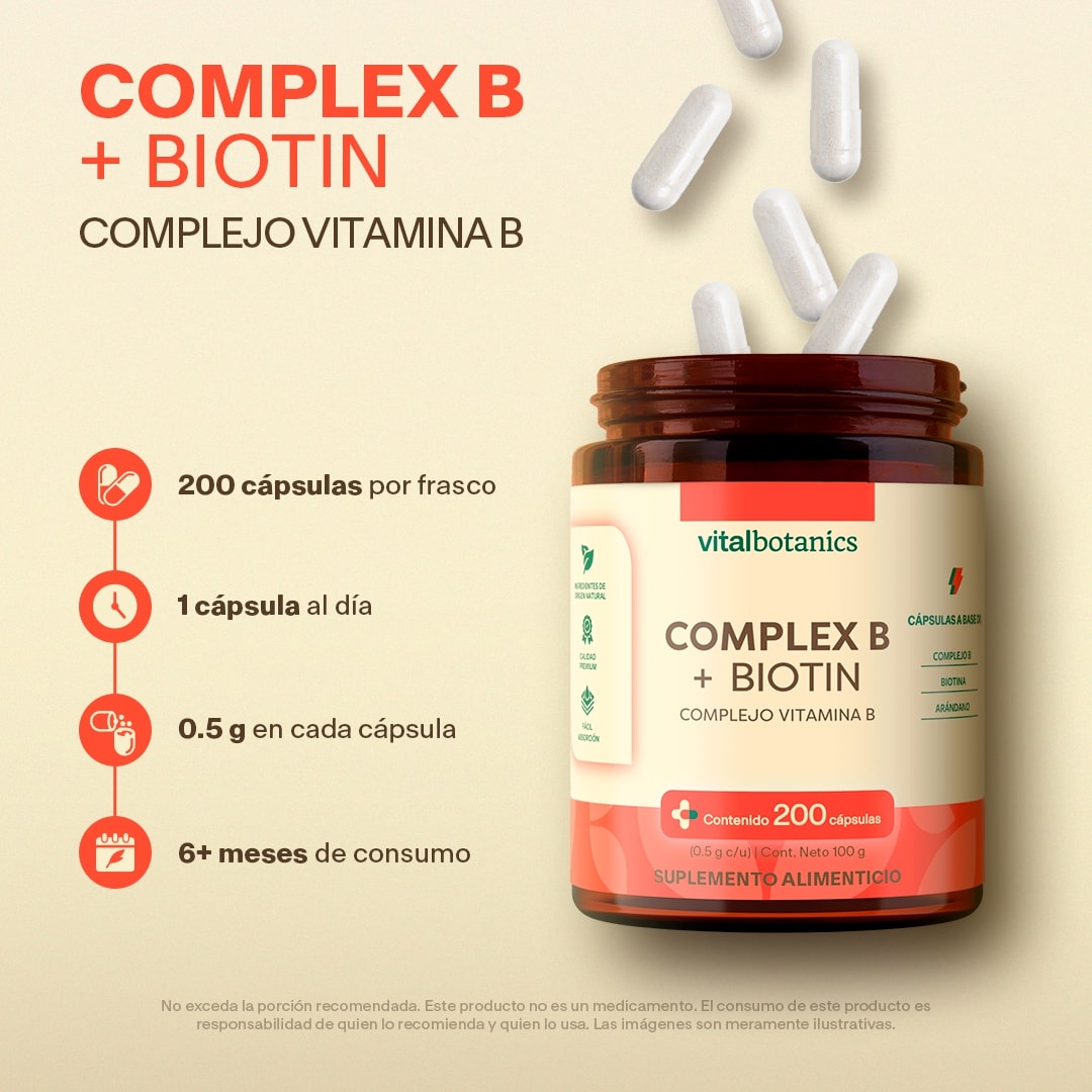 Complejo B en Cápsulas