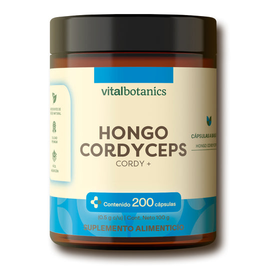 Hongo Cordyceps en Cápsulas