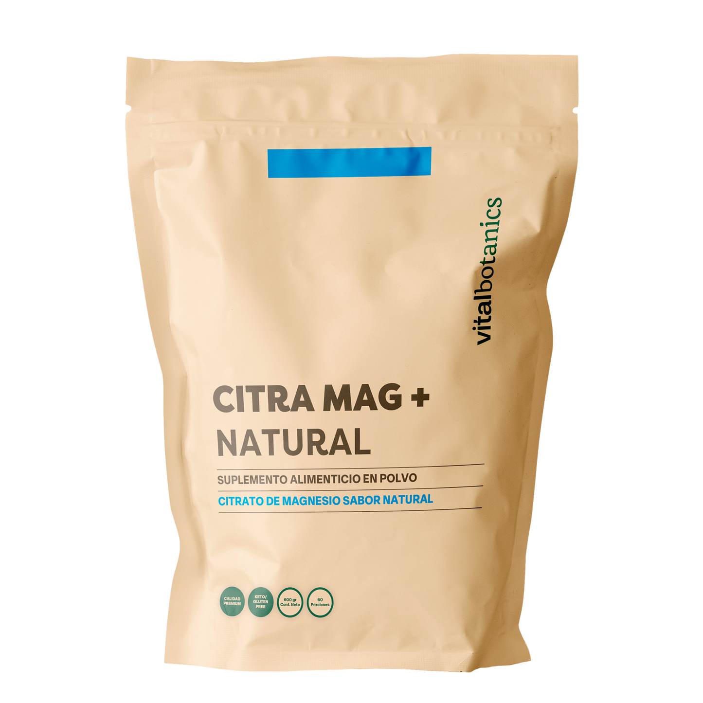 CITRA MAG + NATURAL | CITRATO DE MAGNESIO EN POLVO SABOR NATURAL