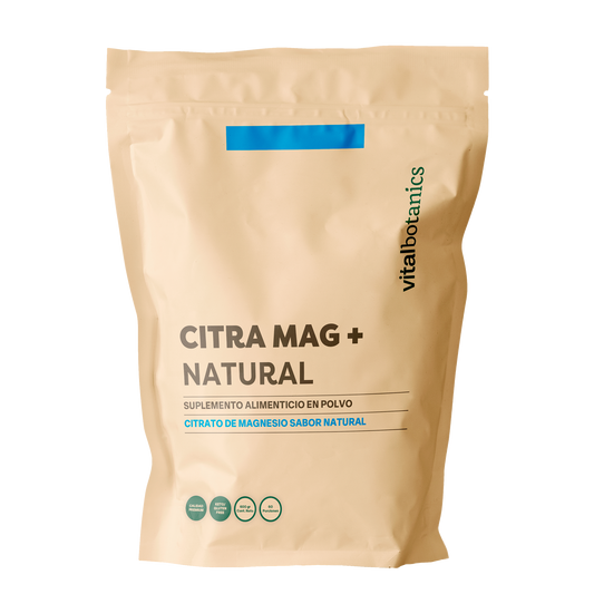 CITRA MAG + NATURAL | CITRATO DE MAGNESIO EN POLVO SABOR NATURAL