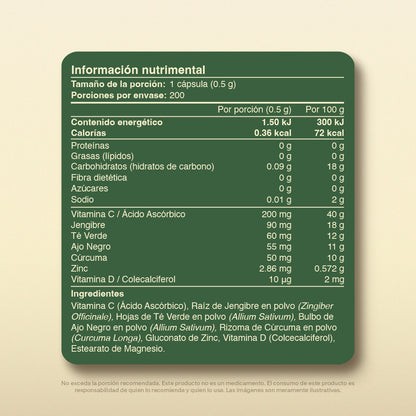 Maxximune en Cápsulas