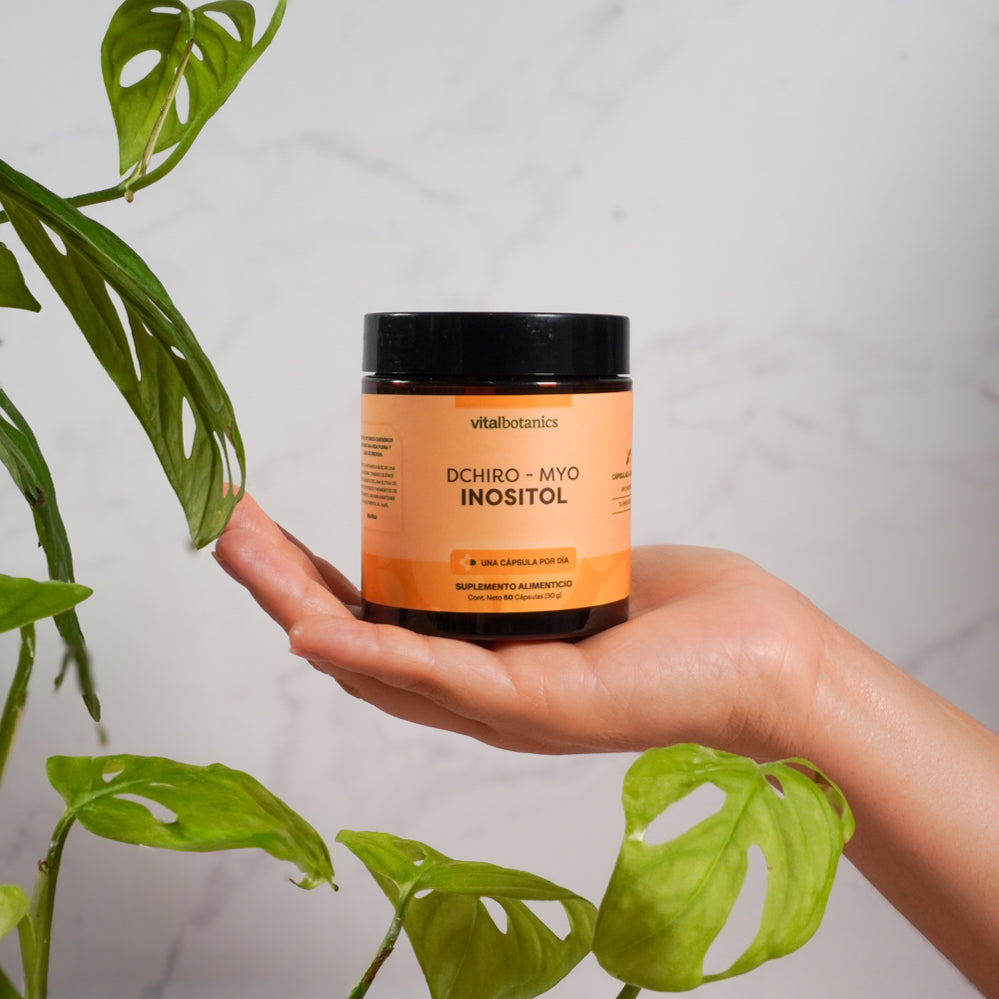 D-Chiro Inositol, Myo-Inositol en Cápsulas - VitalBotanics